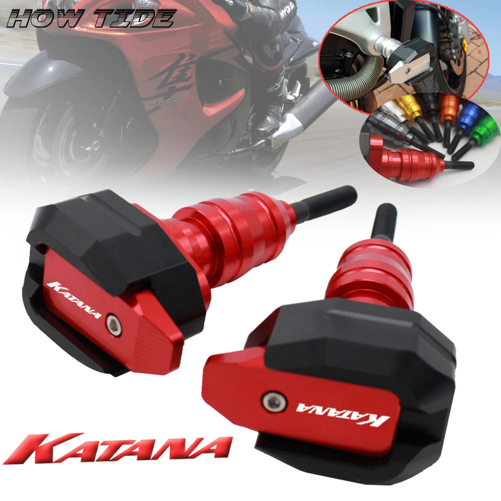 

Frame Sliders Crash Protector For SUZUKI GSX 600/750 KATANA Motorcycle Bobbins Falling Protection