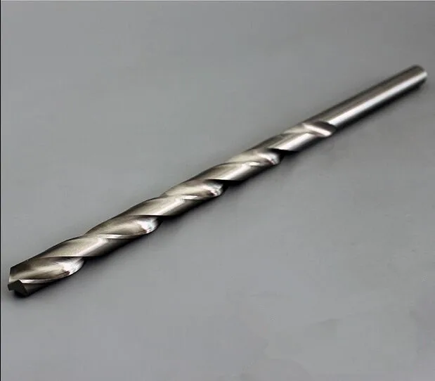 Free delivery 5pcs M8.5 M10 Extra Long 300mm high speed steel extended straight shank twist drill,Drill bits for metal