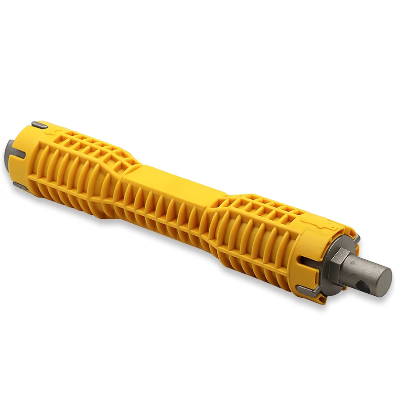 Llave hexagonal multifunción de 7/8 pulgadas para el hogar, llave de fregadero, instalación roja, herramientas de instalación