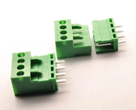 10sets Terminal plug type 300V 10A ht5.08 5.08mm pitch connector pcb screw terminal blocks connector straight pin 2/3/4/5/6/7/8P