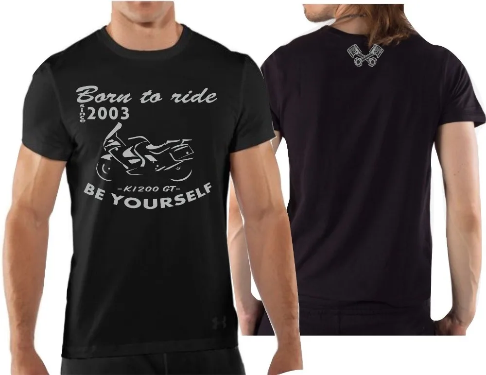 

T-Shirt Maglia Per Motorcycle K 1200Gt T shirt Maglietta K1200Gt K 1200 Gt Biker for Men 2018 New Short Sleeve Cotton Casual