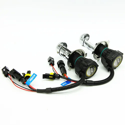 Imagen 2 del producto AFAECAR-faro delantero HID H4, 55W, 4300k, 6000k, 8000k, lámpara de H4-3 de xenón Alto y Bajo, 4300k, 6000k, 8000k