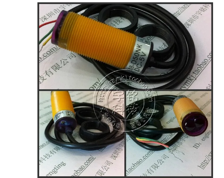 NUOVO E18-D50NK fotoelettrico 3 - 50CM Infraredobstacleavoidance CON CAVO