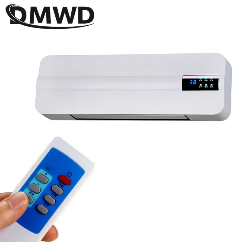 DMWD-calentador de aire con control remoto montado en la pared para el hogar, ahorro de energía, ventilador de calefacción, convector de radiador de