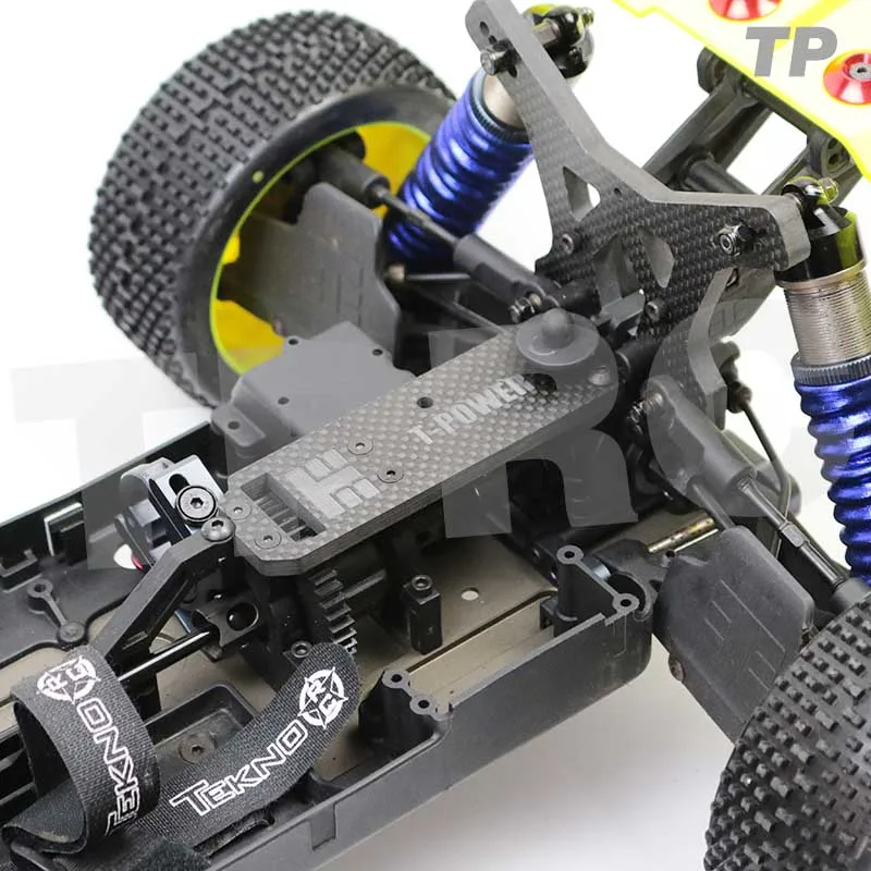 Carbon fiber second floor upper deck strengthen OP for TEKNO MT410 SCT410.3 EB48.3 EB48.4