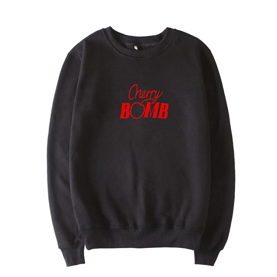 Skuggnas Cherry Bomb Jumper High quality Crew Neck Casual Tops Women Sweatshirt Long Sleeve Fashion Tops Drop Ship