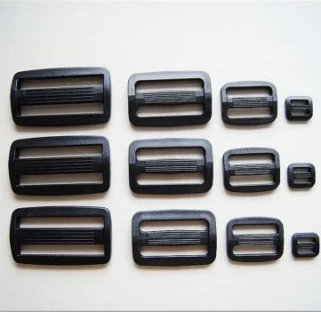 25mm (1 inch), Plastic Belt Buckle Moveable Bar Slide, Strap Adjuster Slider 100Pcs/lot Bag Plastic Buckle