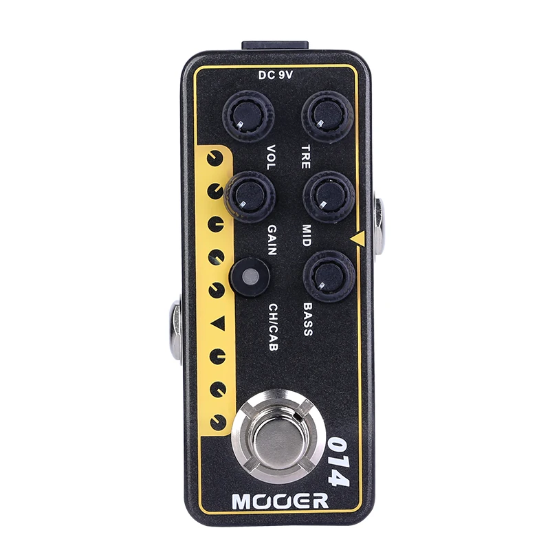 

Mooer M014 Taxidea Taxus Electric Guitar Effects Pedal High Gain Tap Tempo Bass Speaker Cabinet Simulation Accessories Stompbox