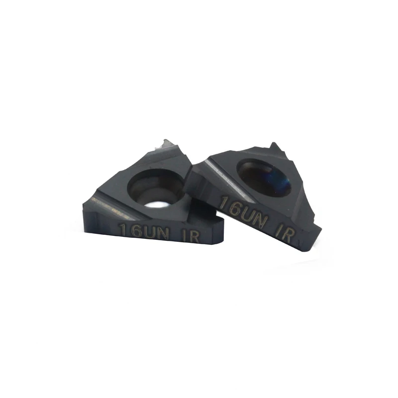 16IR 16UN 10PCS Carbide Threading Inserts 16IR 16UN LDA Standard Cone tube Threaded CNC Internal thread Carbide insert