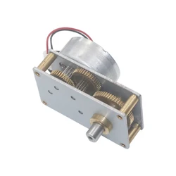 ZB4124-300 Valve Motor Reducer Motor Micro DC Low Speed 6V Metal Gear Vending Machine Valve Motor