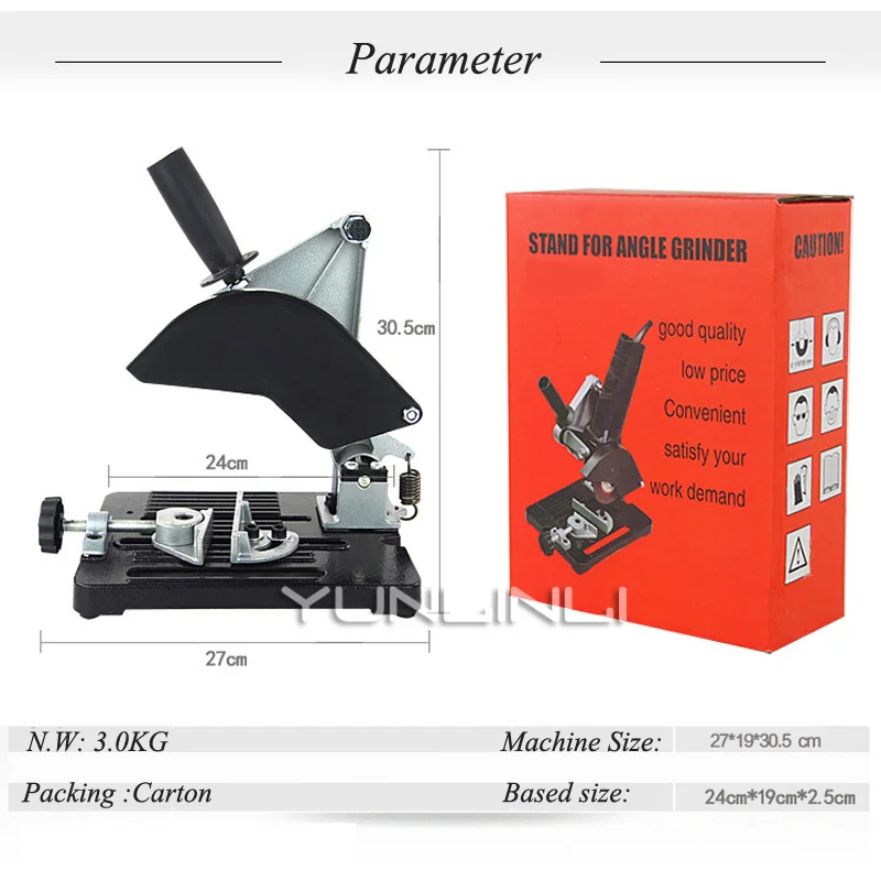 Fixed Angle Grinder Stand Polisher Grinder Universal Bracket Multi-function Cutting Machine Holder Support Bracket LYL-02