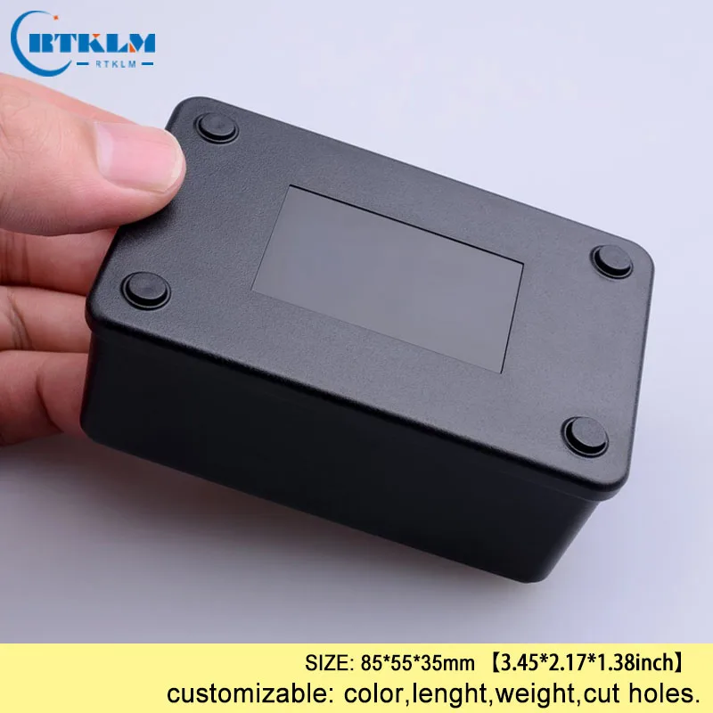 Small DIY plastic junction box plastic enclosures for electronics plastic project box abs design enclosures 85*55*35mm IP55