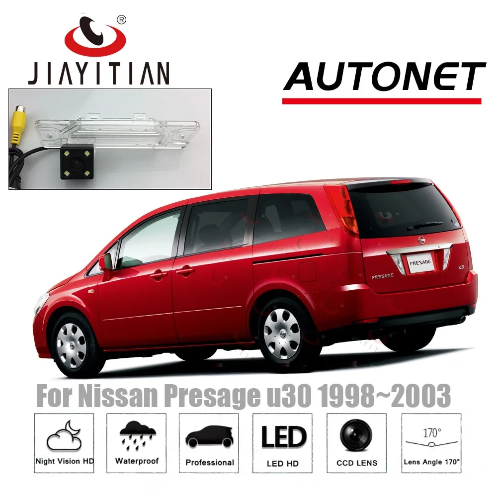 JiaYiTian Rear View Camera for Nissan Presage U30 1998 1999 2000 2001 2002 2003 CCD/Night Vision backup parking Reverse  camera