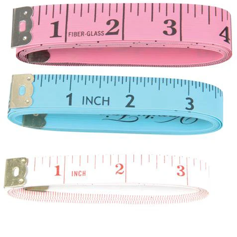 

60 inch 150cm Practical Body Measuring Ruler waist tape body measure tape gift measure tape tailer's tape 100pcs/lot!