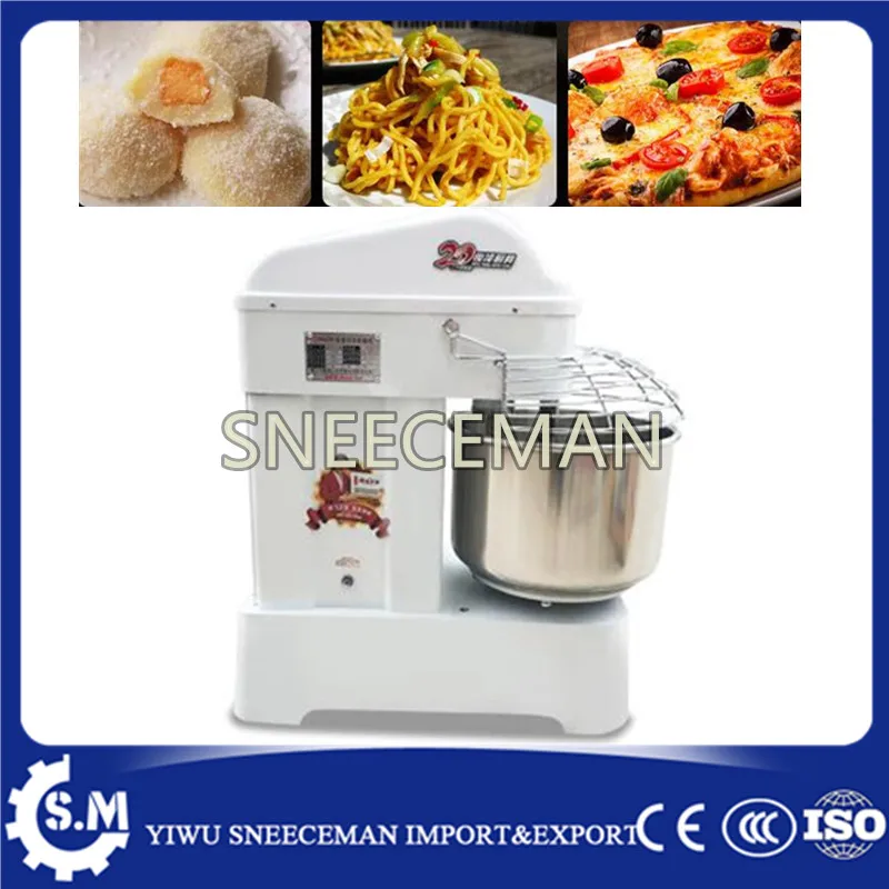 40L Dough mixer stainless steel mixer high speed mixer 20kg dough capacity