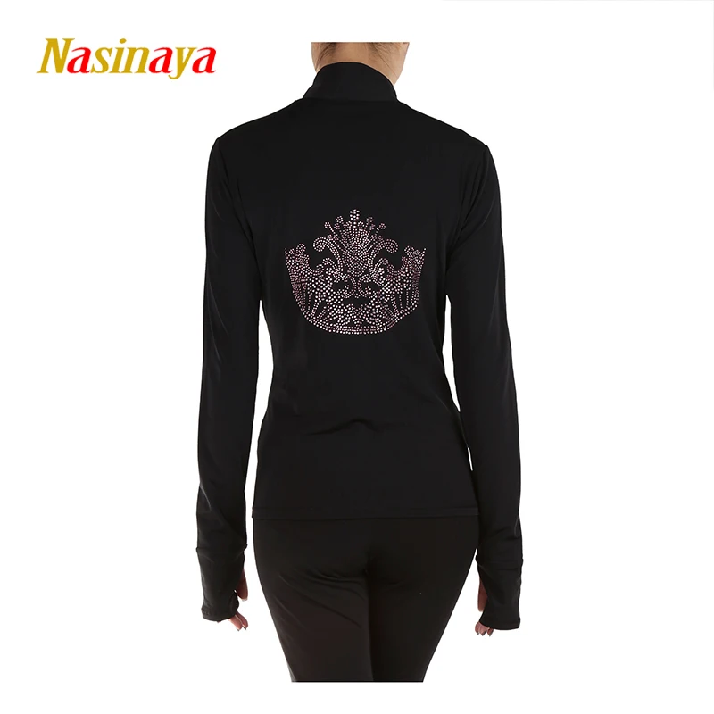 

New Custom High Elasticity Figure Skating Suit Women'S Training Competition Ice Skating Warm Jacket