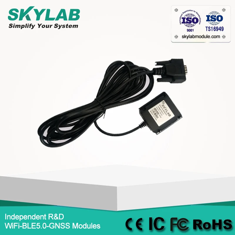 SKYLAB Skm55 External Ceramic Gps Antenna Waterproof Ip67 Gps Mouse G-mouse RS485 Rs232/Ttl Usb Gps GNSS GLONASS Receiver