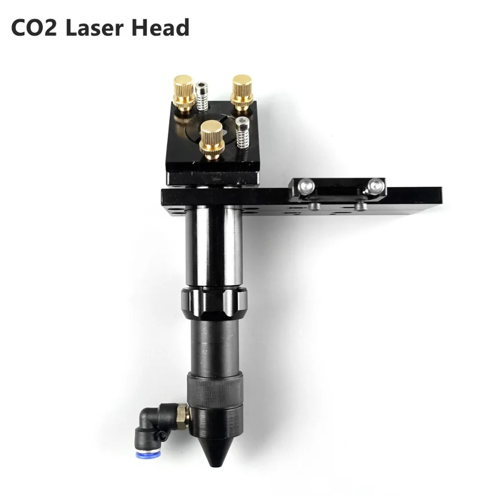 TECNR CO2 laser head set integrative focus lens and fixture laser mirror mount for laser engraving machine