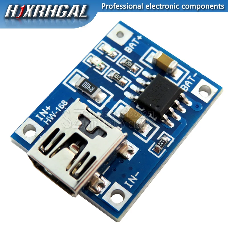 5pcs Lithium Battery Charger Module Board mini 5v USB 1A li-ion Battery charger TP4056 new hjxrhgal