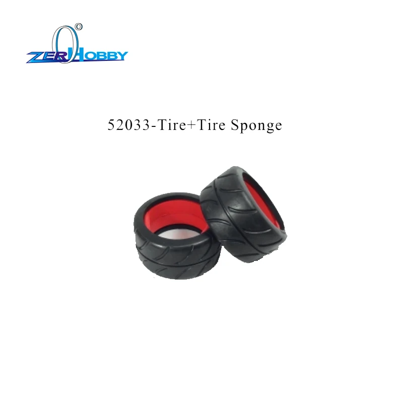 HSP RC CAR TOYS PARTS ACCESSORIES RUBBER TIRES 52033 FOR HSP 1/5 ON ROAD REMOTE CONTROL GAS CAR 94052