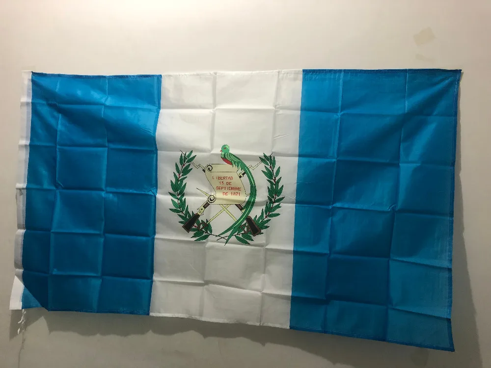 Guatemala Flag  Activity Decorative National Banner 90x150cm