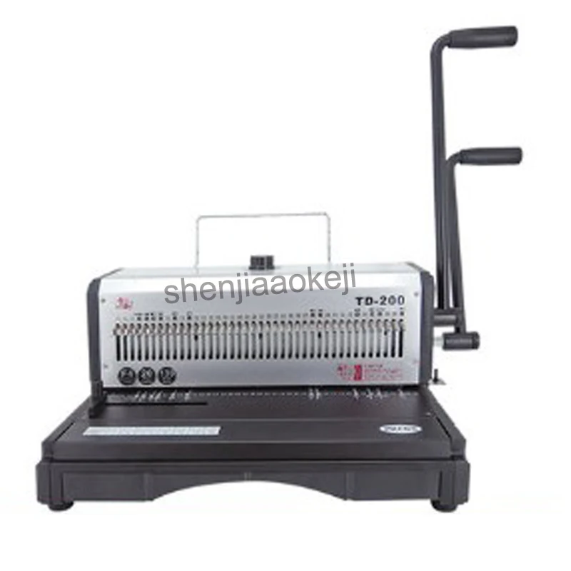 Heavy-duty Wire binding machine Office Machine 40 Holes Binder Manual Binder 20sheets punch machine 130 sheets binding