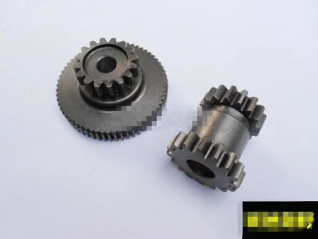 

STARPAD For Jialing CBI500 223 pairs of teeth associated motor double-gear tooth set to start