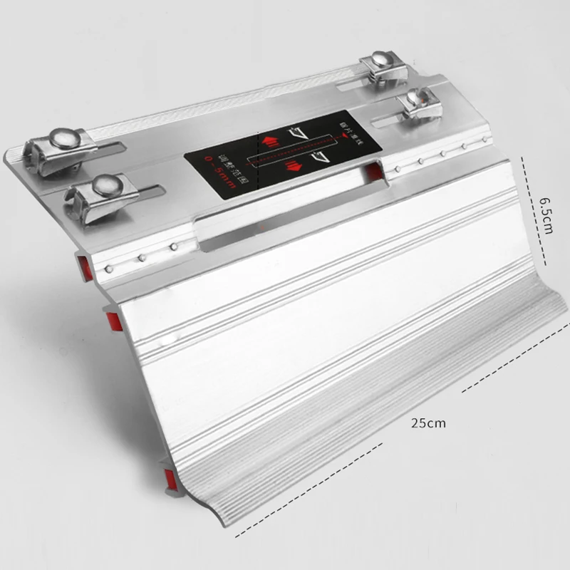 Nova máquina de chanfro de 45 graus ferramenta de corte de ângulo para telhas expostas canto externo