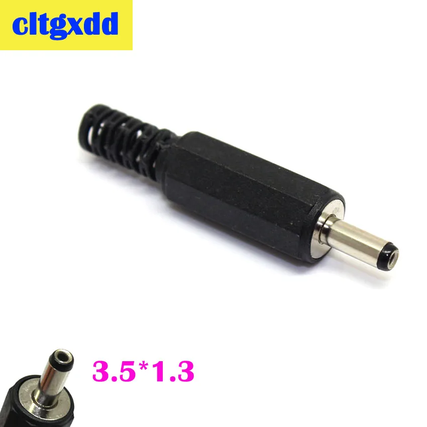 cltgxdd 2-10pcs High Quality 3.5 mm*1.3 mm Male Solder 3.5*1.3mm DC Power Barrel Tip Plug Jack Connector Adapter