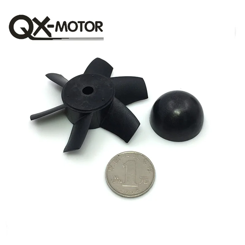 Qx-motor 70mm 6 ostrzy wentylator kanałowy EDF z 2827 KV2300 KV3500 KV3800 bezszczotkowy silnik do samolotów RC