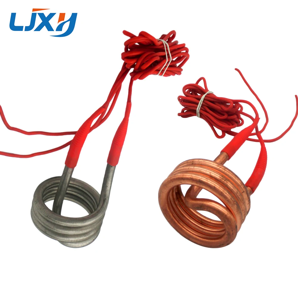 LJXH Heater for Water Distiller,2500W/3000W/4500W Heating Element for Water,220V/380V Spring Coil Heat Tube for Bucket