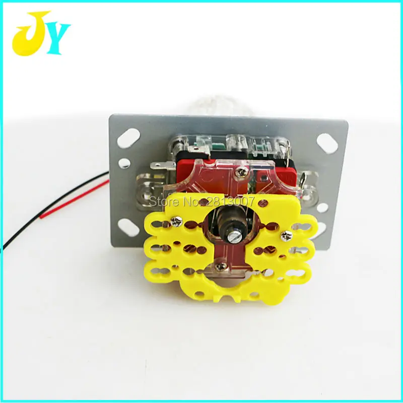 2 pcs LED Illuminated Joystick With Crystal Babble Top Ball and Microswitch-Arcade Parts For Arcade Machine