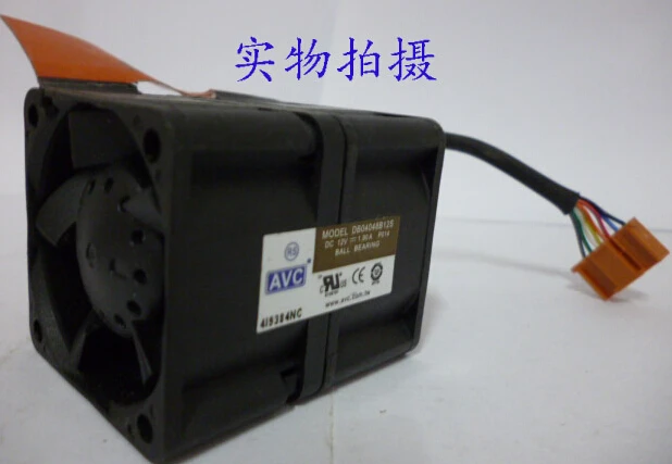 

The original AVC 4048 12V server of 1.9A cooling fan DB04048B12S