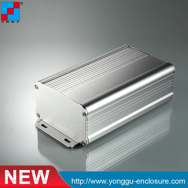 95*55*150/100/125mm (wxhxl) Fashion design Extrusion Aluminium Housing Shell Boxes For Optical Products