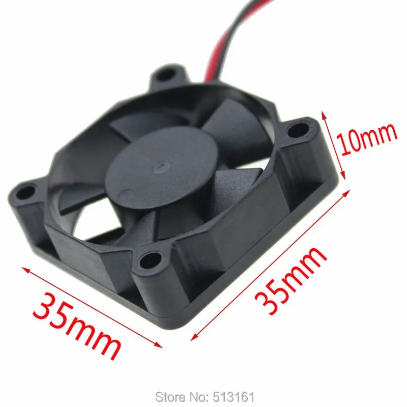 5 PCS Gdstime 35*35x10mm Computer Brushless Dupont Connector 5V 35mm DC Cooling Fan