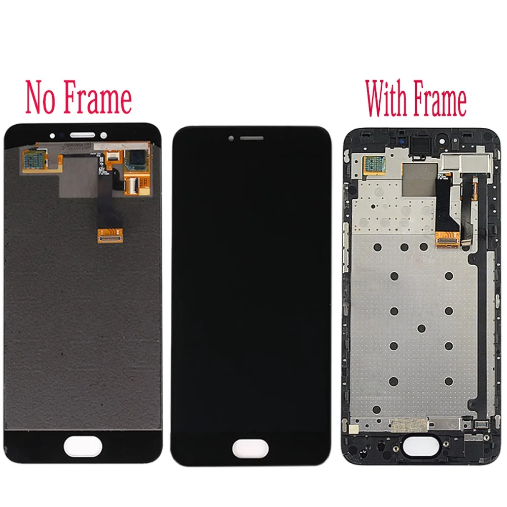 Imagem -03 - Amoled para Meizu Pro Display Lcd Tela de Toque Digitador Assembléia Substituição para Meizupro6 M570m M570c M570q 5.2 Pro6