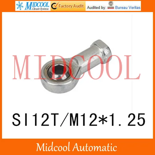 

Cylinder joint internal SI12T/M12*1.25 thread 12mm fisheye joint rod end joint bearing small connecting rod