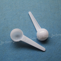 7.5g / 15ML Food Grade PP Spoon 7.5 gram Plastic Measuring Scoop for medical milk powder Liquid - white 1000pcs/lot wholesale