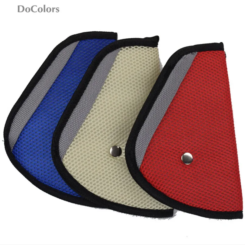 DoColors Triangle car Seat Belt Adjuster Case For Mini One Cooper R50 R52 R53 R55 R56 R60 R61 PACEMAN COUNTRYMAN CLUBMAN