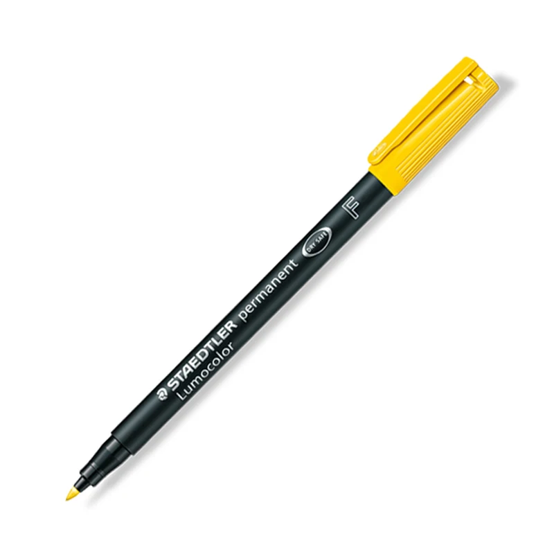 3pcs STAEDTLER 318 F Colored Art Marker Pen Oil Ink Marker Stationery Office School Supplies Quick-drying Waterproof Markers Pen