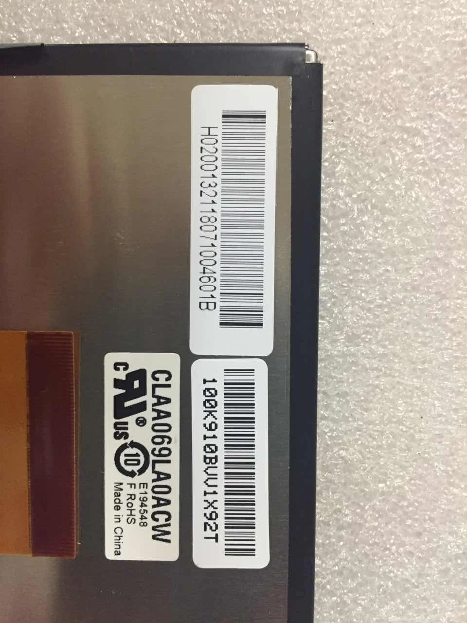 Frete grátis tela original de 6,9 polegadas CLAA069LA0ACW, CLAA069LA0DCW