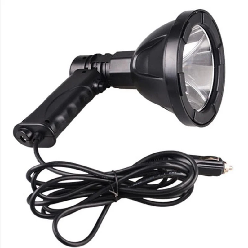 

4 inch Ultra Bright 100W Portable Handheld Hunting Lamp Automotive LED Searchlight Rescue mission Lighting 12V car lights