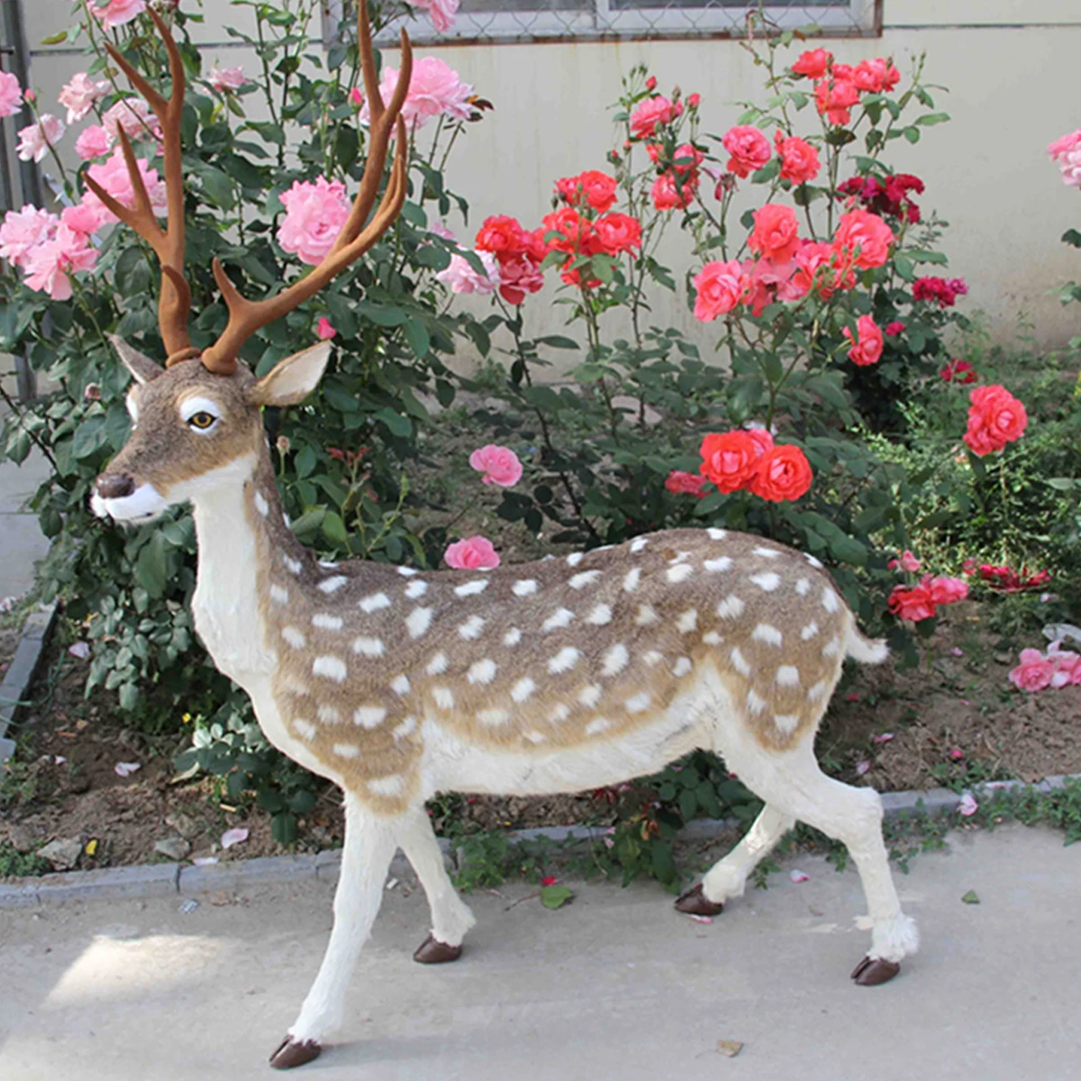 artificial animal simulation deer / handmade and vivid / ideal as Christmas decoration  four sizes for option