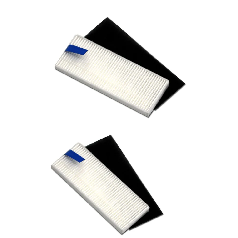 Cepillo lateral de 2 piezas para aspiradora, filtro Hepa para 360 S6, accesorios para Robot aspirador