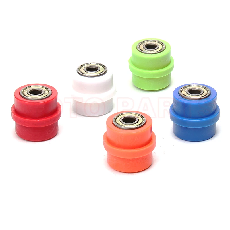 M8 M10 Bearing 608zz 6900Z 8mm 10mm Chain Roller Slider Tensioner Wheel Guide Pit Dirt Mini Bike Moto Atv Free Shipping