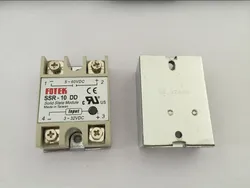 1PCS SSR10DD SSR-10DD Manufacturer 10A ssr relay,input 3-32VDC output 5-60VDC