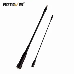 Dual Band SMA-F Antenna lunga ad alto guadagno VHF/UHF 360mm per Ailunce HD1/Retevis RT29 DMR Ham Radio Amador Walkie Talkie J9131D