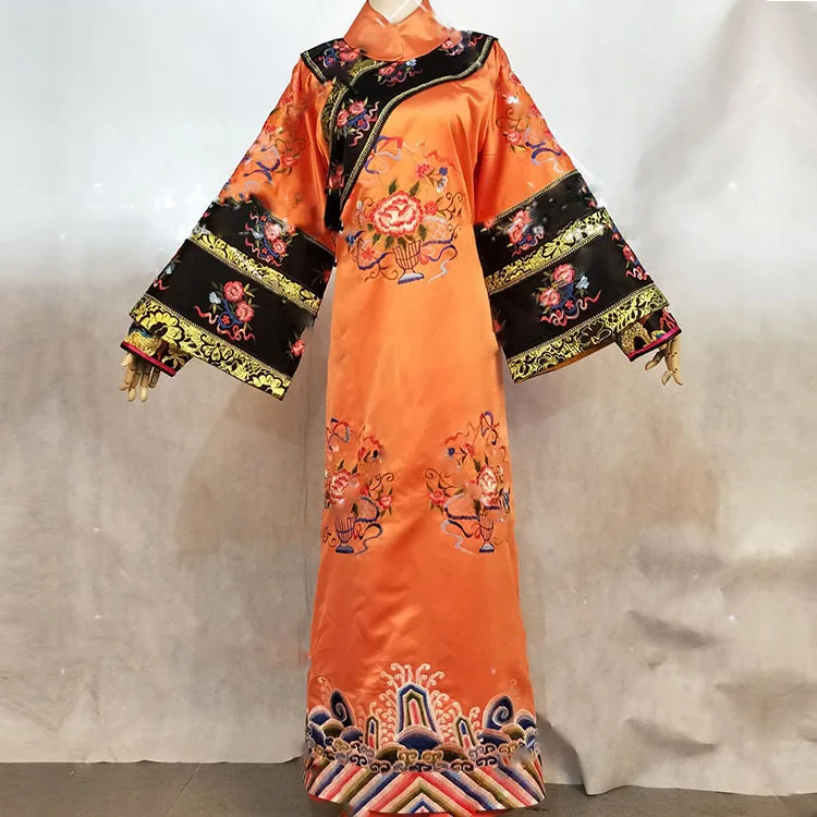 LiChun Wei WanYan Imperial Consort Qing Princess Embroidery Costume female for Latest TV Play RuYi's Royal Love in the Palace