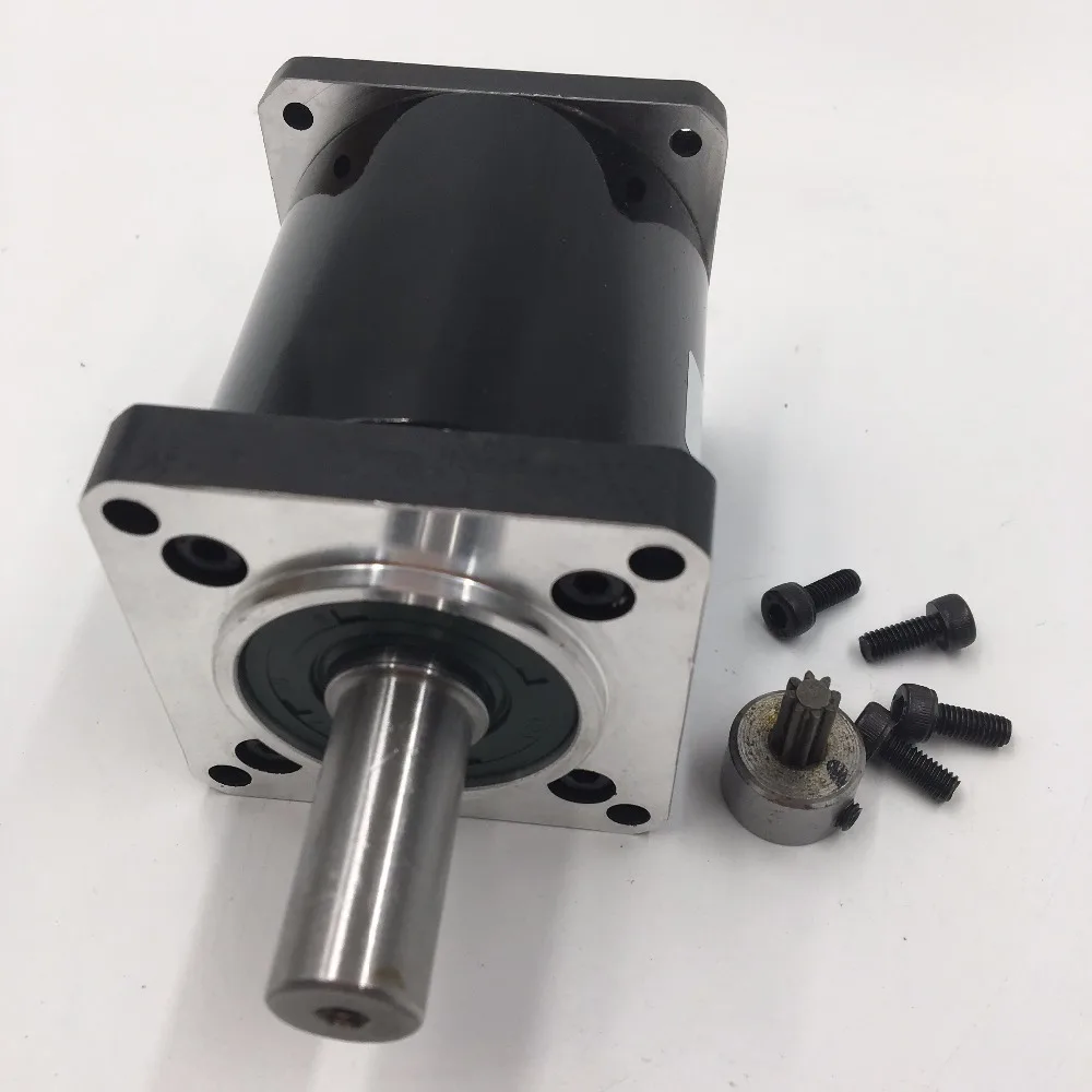 Nema23 Stepper Planetary Gearbox Ratio 40:1 14mm Shaft L70mm Speed Reducer for Flange 57mm Stepper Motor CNC Router Machine