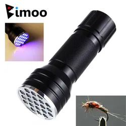 Bimoo 21 LEDs Fly Tying UV Curing Lamp Torch / Light for Fly Fishing Flies Head Epoxy Curing Finish Tool